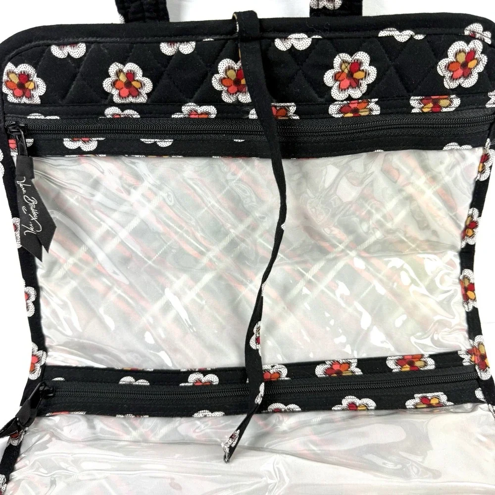 Vera Bradley Piroulette Hanging Organizer Cosmetic Case Quilted Toiletry Bag